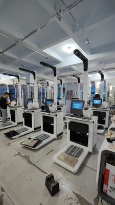 MAX 700*1200*2400mm 터치 스크린 개인 맞춤형 건강 평가용 텔레 메디싱 키오스크
