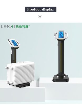 ABS 스테인리스 스틸 LED 디스플레이 공항 동전 조작 여행 가구 가량 지방 분석기