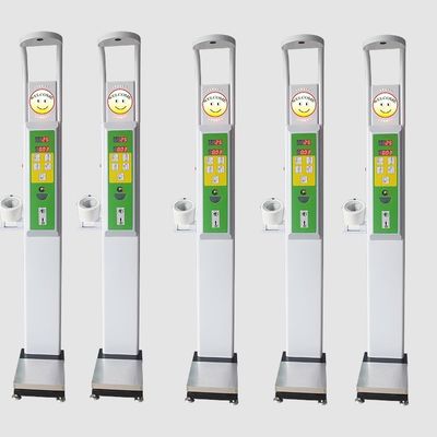 33*55*235cm LED 디스플레이 몸높이 체중 BMI 혈압 기계