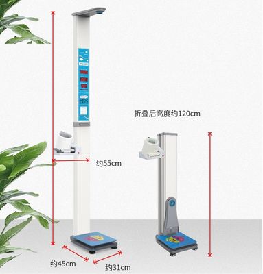 최신 LCD 디스플레이 동전 조작 몸무게 측정 높이와 무게 척도