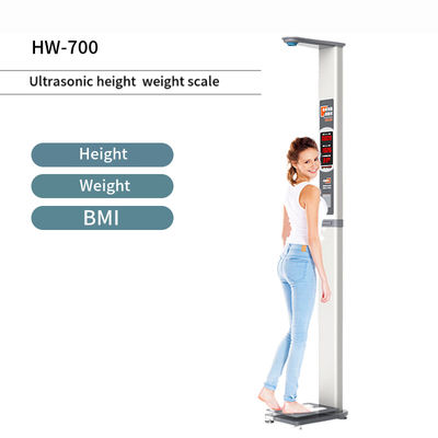 LED 디스플레이 스틸 병원 높이와 무게 스케일 인쇄 기계 200Kg 용량