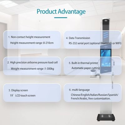 19인치 LCD 터치 스크린 안드로이드 광고 멀티 파라미터 의약품 판매 기계