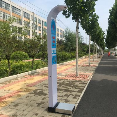 100-240V 초음파 동전 500kg 무게와 키 신체 분석기 클리닉용 척도