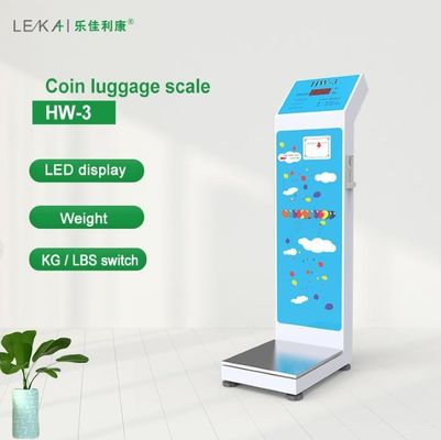 동전 조작 디지털 저울 을 이용 한 편리 하고 정확 한 사람 또는 수하물 무게