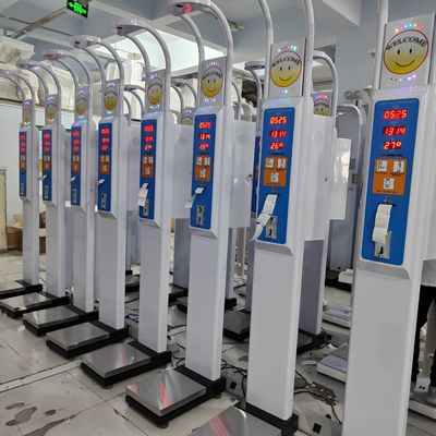 AC100-240V 전원 공급 동전 조작 저울 높이 무게 판매 기계 약국