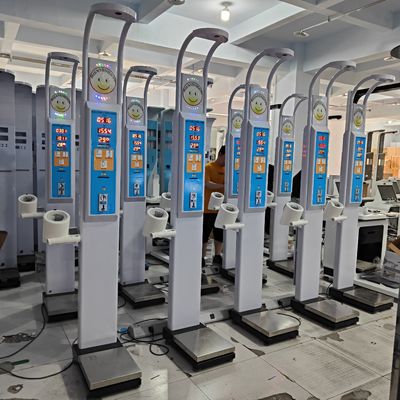 AC100-240V 전원 공급 동전 조작 저울 높이 무게 판매 기계 약국