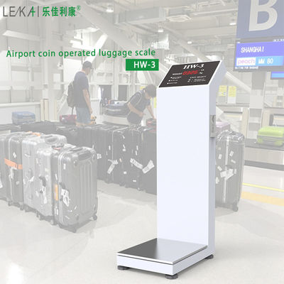 공항 호텔 수하물 무게를 위한 편리한 동전 조작 무게 판매 기계
