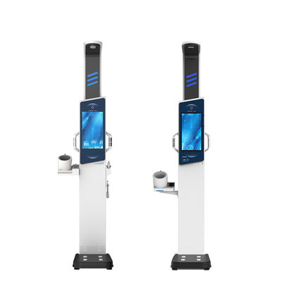 AC100-240V 지능형 체육관 서 있는 신체 구성 스케일 음성 인식