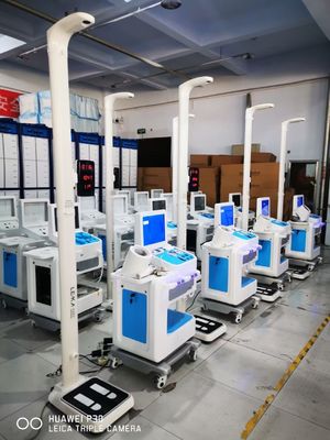 15' LCD 터치 스크린 건강 센터에 대한 스마트 풀 보드 체크업 키오스크