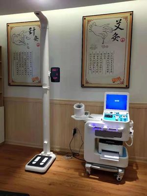 15' LCD 터치 스크린 건강 센터에 대한 스마트 풀 보드 체크업 키오스크