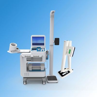 화이트 셀프 서비스 체인 체크 키오스크 OEM 수용을위한 텔레헬스 장비