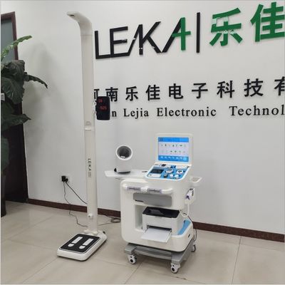 화이트 셀프 서비스 체인 체크 키오스크 OEM 수용을위한 텔레헬스 장비