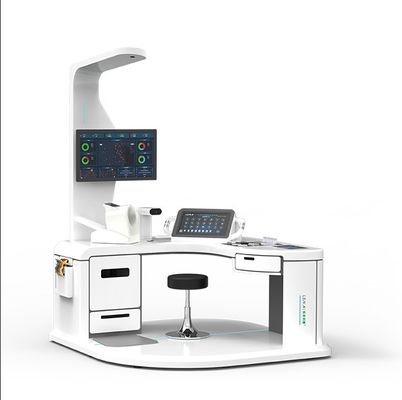 편리한 신체 건강 검사 A4 레이저 프린터와 혈당 ECG 키오스크 기계