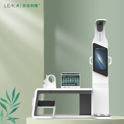 HW-V7000 텔레메디스인 신체 분석기 전체 건강 검사 키오스크에 맞춤형 OEM 지원