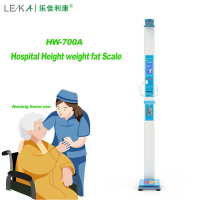 LCD 디스플레이 의료 키 측정 병원 검사용 접이 가능한 체지방 분석기