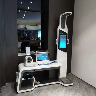 180 L * 60 W * 235 H cm 맞춤형 색상 건강 검사 키오스크