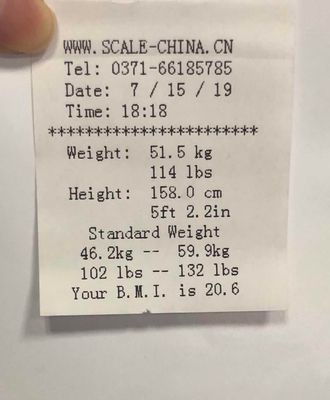 사용자 친화적 인 동전 조작 인체 건강 검사 기계 키와 무게
