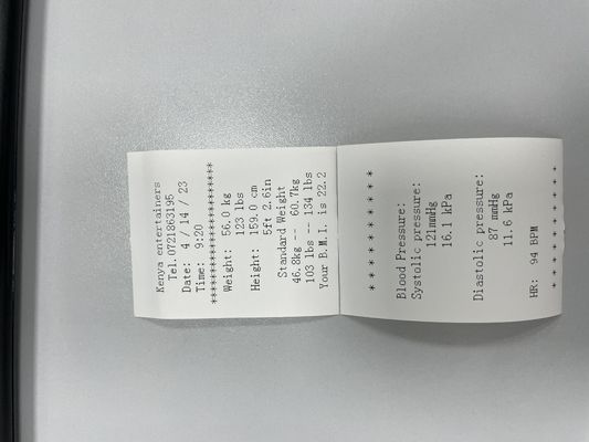 사용자 친화적 인 동전 조작 인체 건강 검사 기계 키와 무게