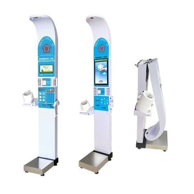 의료 센터용 동전 조작 BMI 척도 HW-900A 초음파 높이 및 무게 기계