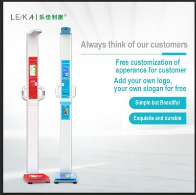 초음파 프로브 전문 완전 자동 키와 무게 지방 측정 척도