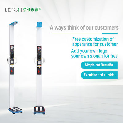 디지털 높이와 무게 척도 LEKA LCD 디스플레이 무게 범위 8-200kg 부문 0.1kg