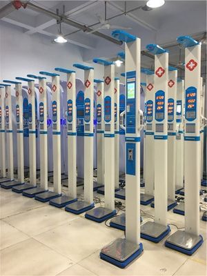 AC100-220V 전원 공급 체지 지방 BMI 키 무게 무게 가중 척도 동전 조작 기계