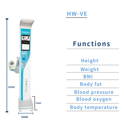 초음파 기술 및 HW-VE 구성 분석으로 신체 키와 체중 BMI 척도