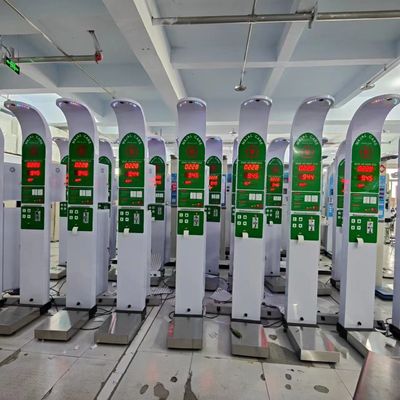 AC100-240V 전원 공급 장치 초음파 높이 무게 시스템과 함께 의료 BMI 몸 척도