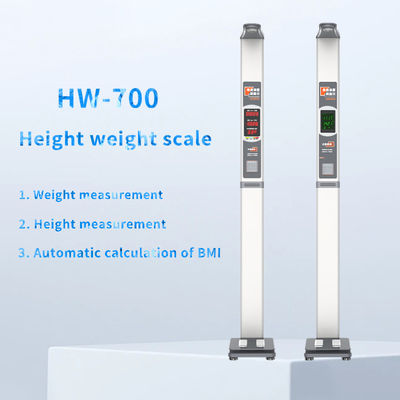 초음파 센서 체육관 정확한 높이 측정을 위한 BMI 무게 척도 0-200cm 범위