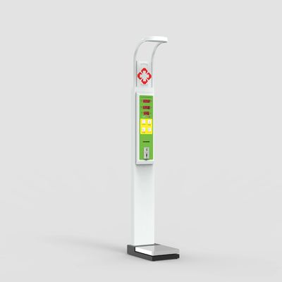 HW-600 LED 디스플레이와 함께 완전히 사용자 정의 된 동전 작동 체력 무게 및 높이 척도