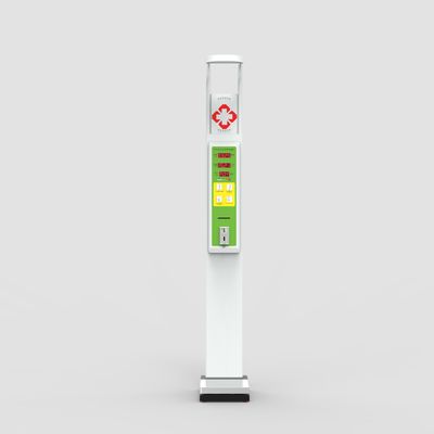 HW-600 LED 디스플레이와 함께 완전히 사용자 정의 된 동전 작동 체력 무게 및 높이 척도