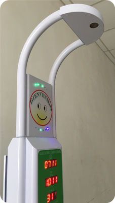 개인 건강 진단 기계 LED 디스플레이 AC100-240V의 자동 가중 척도