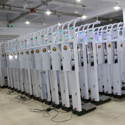 개인 건강 진단 기계 LED 디스플레이 AC100-240V의 자동 가중 척도
