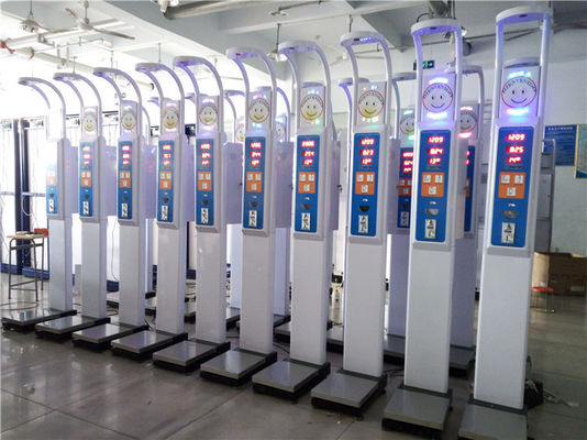 동전 조작 높이 무게 BMI 기계 무게 범위 1-200kg 및 높이 범위 0-200cm