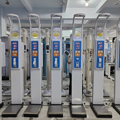 전자 계수와 함께 전문 몸 키와 체중 BMI 측정 기계