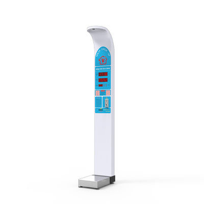 전원 공급 100-240V BMI 높이 측정 및 디지털 디스플레이와 함께 무게 척도