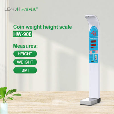 전원 공급 100-240V BMI 높이 측정 및 디지털 디스플레이와 함께 무게 척도