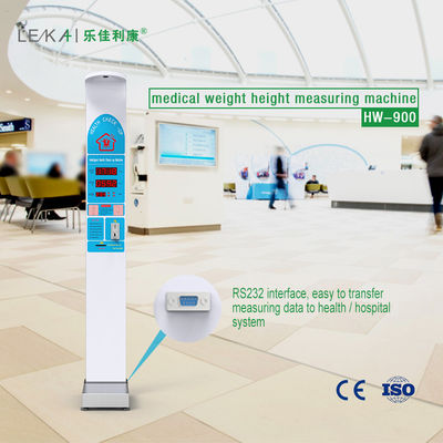 전원 공급 100-240V BMI 높이 측정 및 디지털 디스플레이와 함께 무게 척도